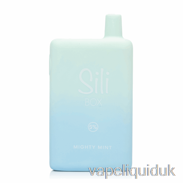 Sili Box 6000 Disposable Mighty Mint Vape Juice